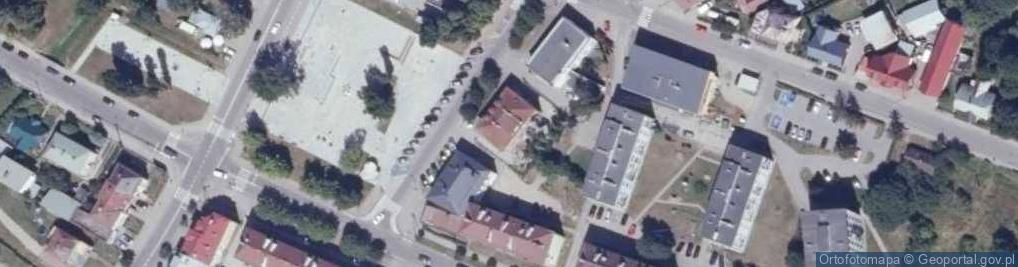 Zdjęcie satelitarne Gminna Spółdzielnia Samopomoc Chłopska w Dąbrowie Białostockiej
