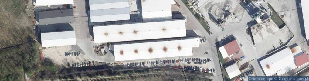 Zdjęcie satelitarne Gminna Spółdzielnia Samopomoc Chłopska w Dąbrowie Tarnowskiej [ w Likwidacji