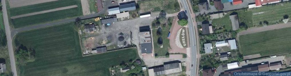 Zdjęcie satelitarne Gminna Spółdzielnia Samopomoc Chłopska w Drelowie