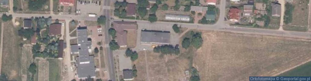 Zdjęcie satelitarne Gminna Spółdzielnia Samopomoc Chłopska w Głuchowie