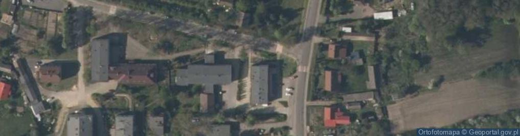 Zdjęcie satelitarne Gminna Spółdzielnia Samopomoc Chłopska w Godzianowie