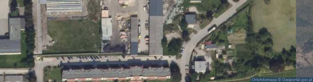 Zdjęcie satelitarne Gminna Spółdzielnia Samopomoc Chłopska w Gołuchowie