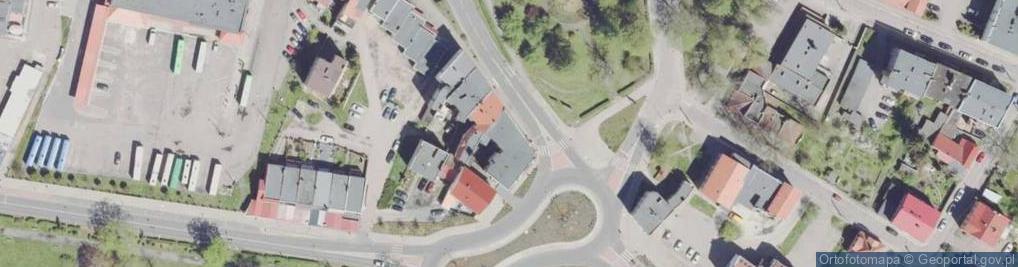 Zdjęcie satelitarne Gminna Spółdzielnia Samopomoc Chłopska w Gubinie