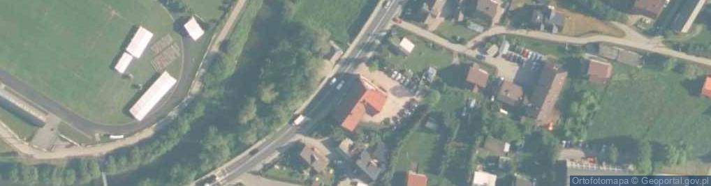 Zdjęcie satelitarne Gminna Spółdzielnia Samopomoc Chłopska w Jabłonce