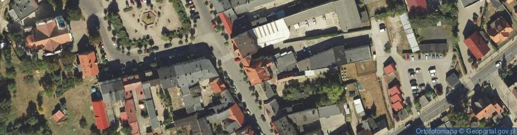 Zdjęcie satelitarne Gminna Spółdzielnia Samopomoc Chłopska w Janowcu Wielkopolskim [ w Likwidacji