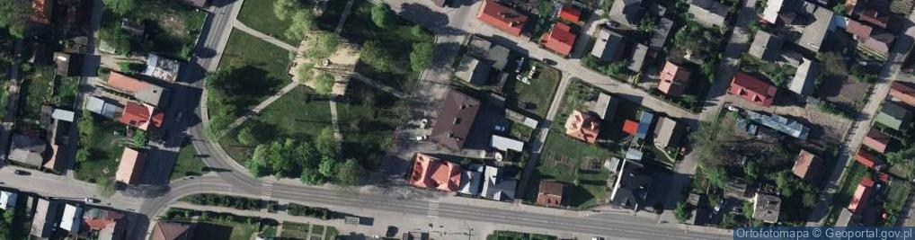 Zdjęcie satelitarne Gminna Spółdzielnia Samopomoc Chłopska w Kamionce