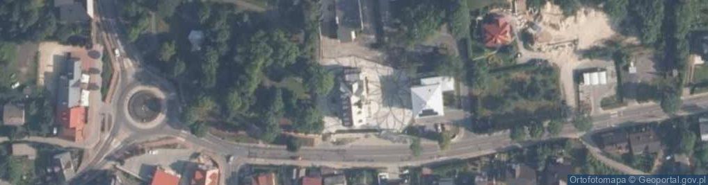 Zdjęcie satelitarne Gminna Spółdzielnia Samopomoc Chłopska w Kluczach [ w Likwidacji