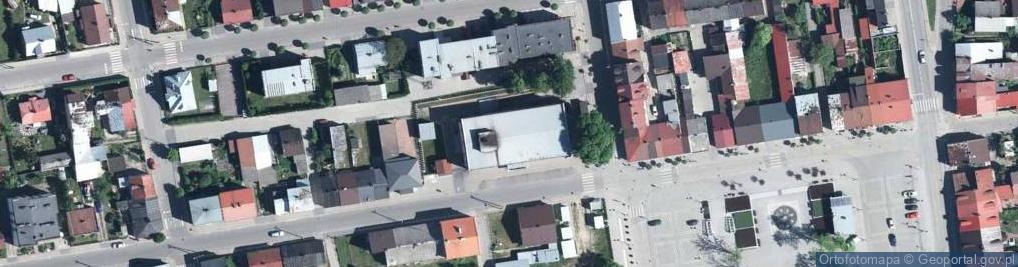 Zdjęcie satelitarne Gminna Spółdzielnia Samopomoc Chłopska w Kocku