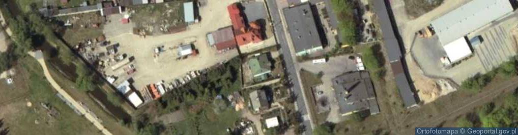 Zdjęcie satelitarne Gminna Spółdzielnia Samopomoc Chłopska w Lidzbarku