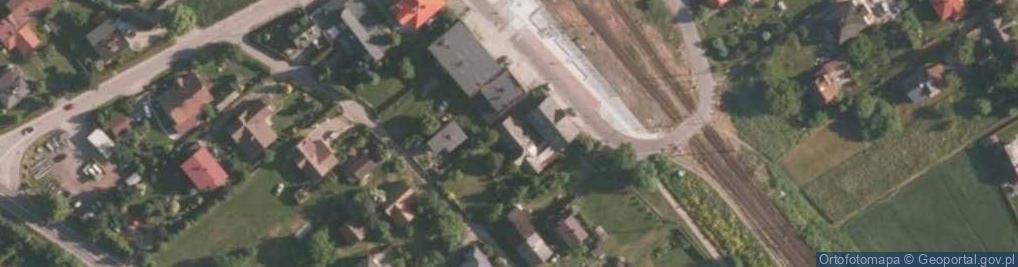 Zdjęcie satelitarne Gminna Spółdzielnia Samopomoc Chłopska w Łodygowicach