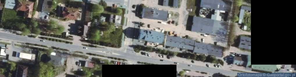 Zdjęcie satelitarne Gminna Spółdzielnia Samopomoc Chłopska w Małkini Górnej