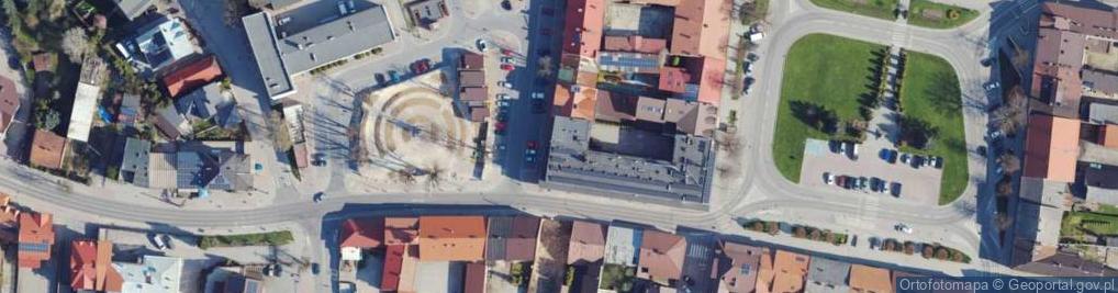 Zdjęcie satelitarne Gminna Spółdzielnia Samopomoc Chłopska w Miechowie