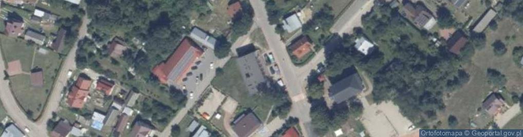 Zdjęcie satelitarne Gminna Spółdzielnia Samopomoc Chłopska w Mielniku