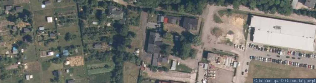 Zdjęcie satelitarne Gminna Spółdzielnia Samopomoc Chłopska w Moszczenicy