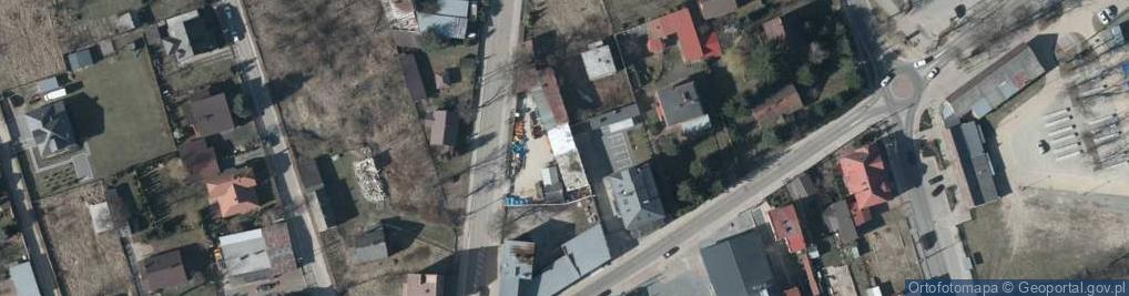 Zdjęcie satelitarne Gminna Spółdzielnia Samopomoc Chłopska w Mrozach