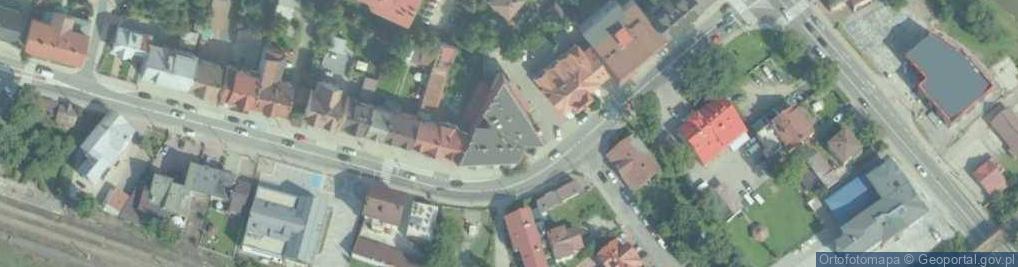 Zdjęcie satelitarne Gminna Spółdzielnia Samopomoc Chłopska w Mszanie Dolnej