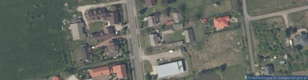 Zdjęcie satelitarne Gminna Spółdzielnia Samopomoc Chłopska w Nieborowie