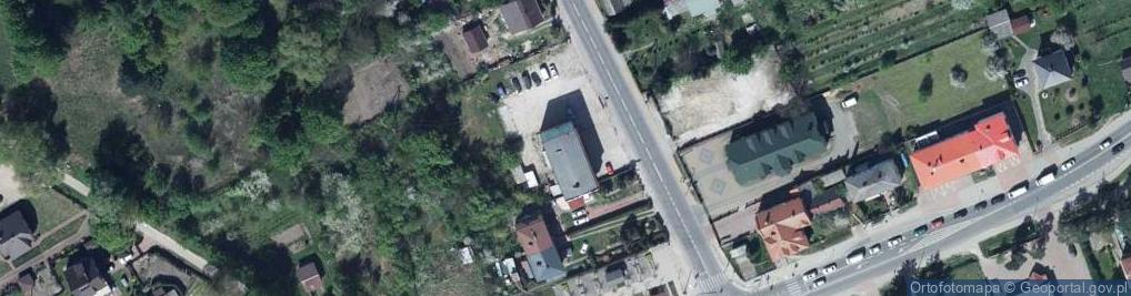Zdjęcie satelitarne Gminna Spółdzielnia Samopomoc Chłopska w Puławach z Siedzibą w Górze Puławskiej