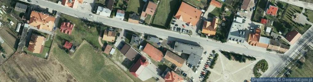 Zdjęcie satelitarne Gminna Spółdzielnia Samopomoc Chłopska w Radłowie