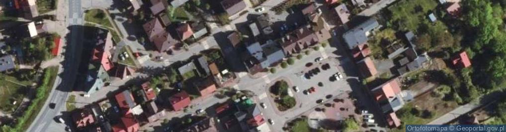 Zdjęcie satelitarne Gminna Spółdzielnia Samopomoc Chłopska w Różanie