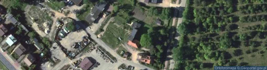 Zdjęcie satelitarne Gminna Spółdzielnia Samopomoc Chłopska w Rucianem Nidzie