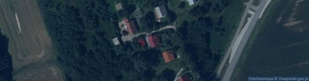 Zdjęcie satelitarne Gminna Spółdzielnia Samopomoc Chłopska w Rychlikach [ w Likwidacji