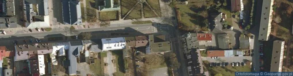 Zdjęcie satelitarne Gminna Spółdzielnia Samopomoc Chłopska w Siedlcach