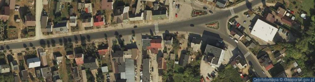 Zdjęcie satelitarne Gminna Spółdzielnia Samopomoc Chłopska w Skępem