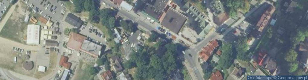 Zdjęcie satelitarne Gminna Spółdzielnia Samopomoc Chłopska w Szczawnicy