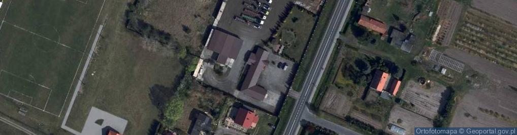 Zdjęcie satelitarne Gminna Spółdzielnia Samopomoc Chłopska w Szlichtyngowej