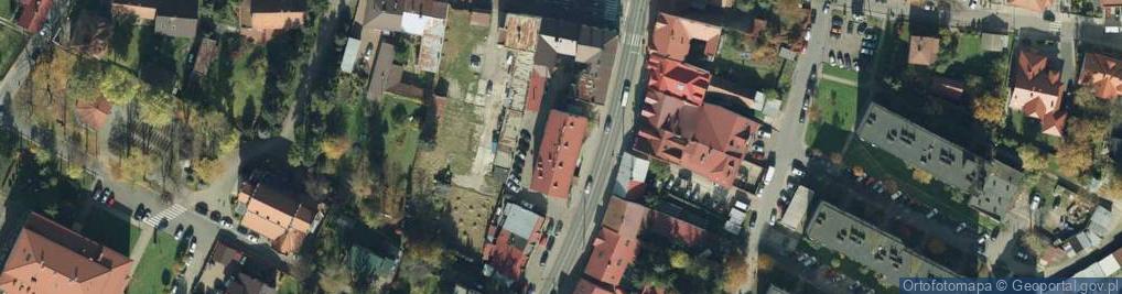 Zdjęcie satelitarne Gminna Spółdzielnia Samopomoc Chłopska w Tuchowie