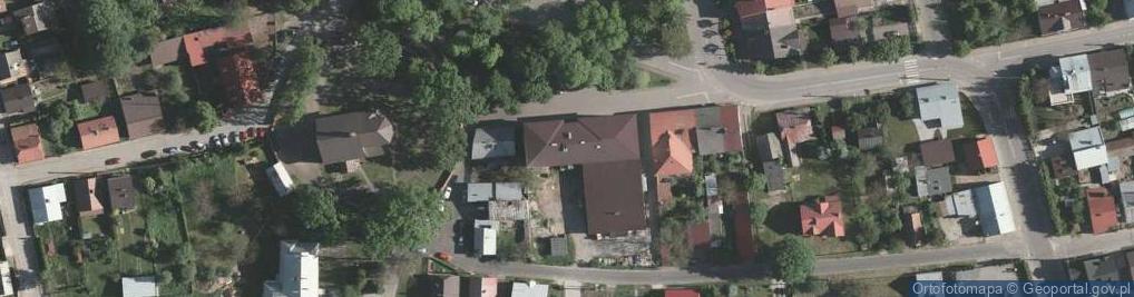Zdjęcie satelitarne Gminna Spółdzielnia Samopomoc Chłopska w Ulanowie