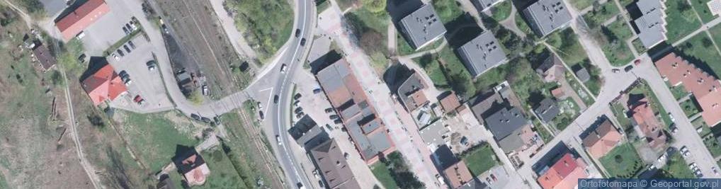 Zdjęcie satelitarne Gminna Spółdzielnia Samopomoc Chłopska w Wiśle