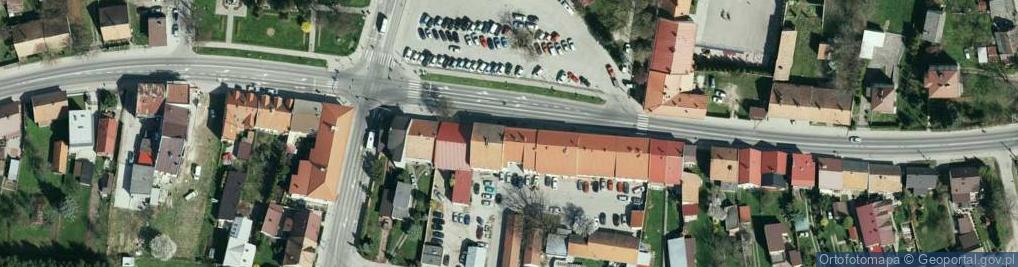 Zdjęcie satelitarne Gminna Spółdzielnia Samopomoc Chłopska w Wojniczu [ w Upadłości