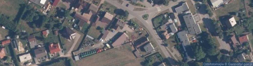 Zdjęcie satelitarne Gminna Spółdzielnia Samopomoc Chłopska w Zakrzewie