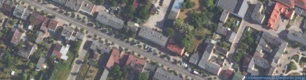 Zdjęcie satelitarne Gminna Spółdzielnia Samopomoc Chłopska w Zelowie