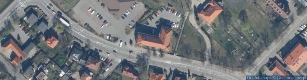 Zdjęcie satelitarne Gminna Spółka Wodna Boruja w Bytowie
