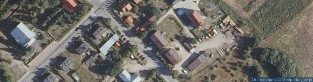 Zdjęcie satelitarne Gminna Spółka Wodna Łozowe w Narewce