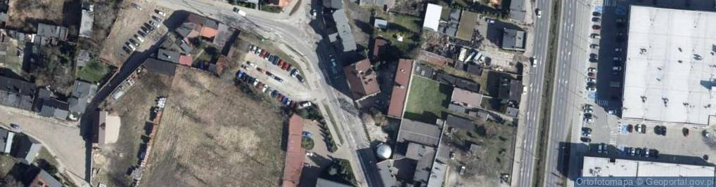 Zdjęcie satelitarne Gminna Spółka Wodna Moszczenica w Zgierzu