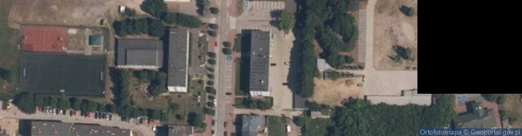 Zdjęcie satelitarne Gminna Spółka Wodna w Drzewicy