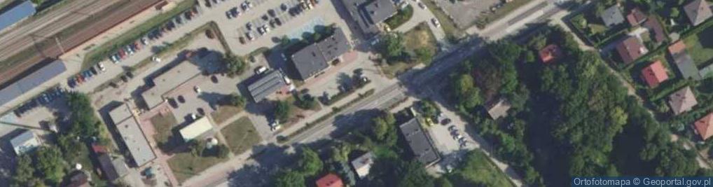 Zdjęcie satelitarne Gminna Spółka Wodna w Jaktorowie