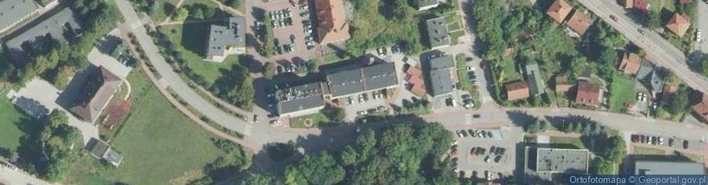 Zdjęcie satelitarne Gminna Spółka Wodna w Kazimierzy Wielkiej
