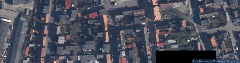 Zdjęcie satelitarne Gminna Spółka Wodna w Piaskach