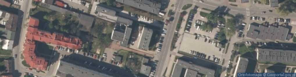 Zdjęcie satelitarne Gminna Spółka Wodna w Skierniewicach