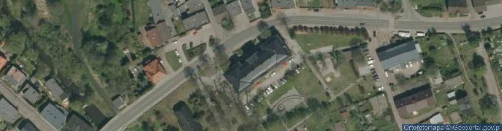 Zdjęcie satelitarne Gminna Spółka Wodna w Tworogu