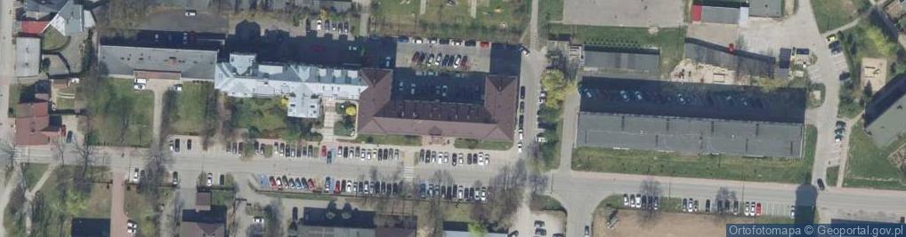 Zdjęcie satelitarne Gminna Spółka Wodna w Zambrowie