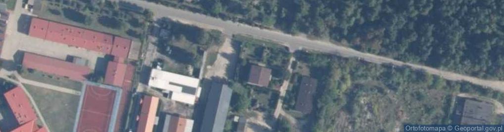 Zdjęcie satelitarne Gminna Spółka Wodna we Włodawie