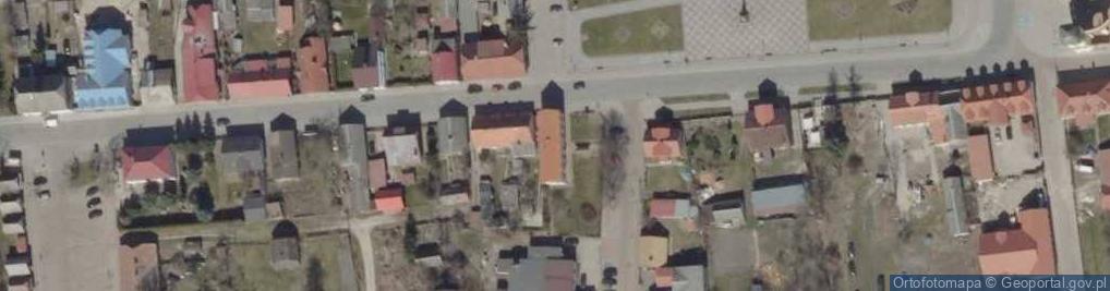 Zdjęcie satelitarne Gminna Spółka Wodna Zamczyska w Tykocinie