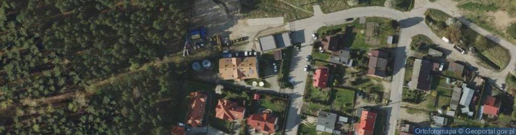 Zdjęcie satelitarne Gminna Spółka Wodno Melioracyjna Czarna Łacha