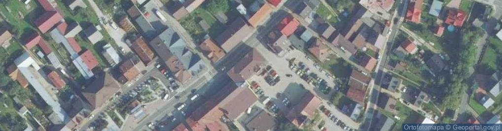 Zdjęcie satelitarne Gminna Spółka Wodno Melioracyjna w Czarnym Dunajcu